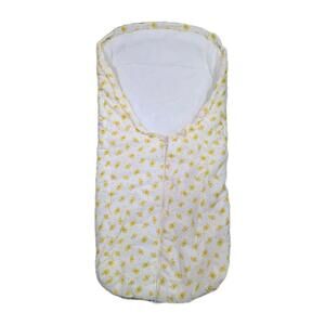 Vintage Quilted Yellow Teddy Bear‎ Sleeping Sac By Quiltex For Babies